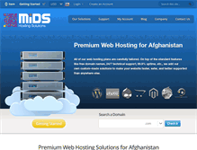 Tablet Screenshot of midshost.com